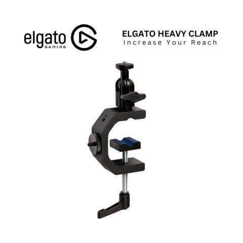 Elgato Heavy Clamp (Heavy Duty G-Clamp and Ball Head) (10AAQ9901) - Zapcart Technology Qatar