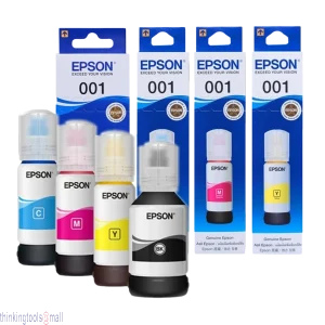 EPSON 001 Ink Bottle (L4150, L4160, L4260, L4360, L6160, L6170, L6270, L6190, L6290, L6370, L6390, L14150) - Zapcart Technology Qatar