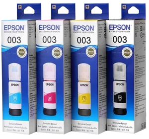 EPSON 003 Ink Bottle (L1110, L1210, L3110, L3150, L3210, L3250, L5190, L5290, L11050) - Zapcart Technology Qatar