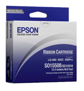 EPSON C13S015508 Ribbon Cartridge Black (LQ-2500+/2550/LQ-670/680/680Pro/1060) - Zapcart Technology Qatar
