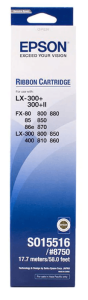 EPSON C13S015516 Ribbon Cartridge Black (LX-300/300+/300+II/400/800/850/FX-800/850/880+) - Zapcart Technology Qatar