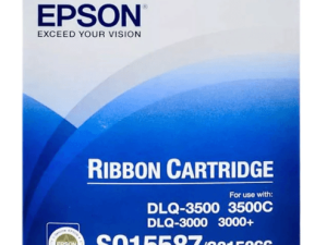 EPSON C13S015587 Ribbon Cartridge Black (DLQ-3000/3000+/3500) - Zapcart Technology Qatar