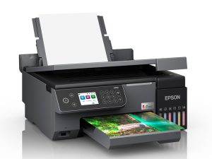 Epson EcoTank L8100 Ink Tank Printer (6 Color Print Scan Copy, ID Card Printing, CD/DVD printing, memory card reader, 2.4" LCD Screen, PictBridge) - Zapcart Technology Qatar