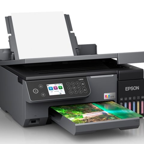 Epson EcoTank L8100 Ink Tank Printer (6 Color Print Scan Copy, ID Card Printing, CD/DVD printing, memory card reader, 2.4" LCD Screen, PictBridge) - Zapcart Technology Qatar
