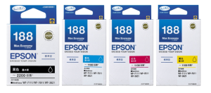 EPSON T188 DuraBrite Ultra Ink (WF7111/7611/7711) - Zapcart Technology Qatar