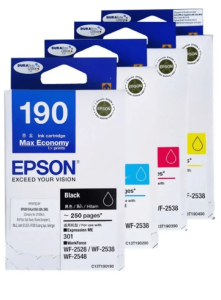 EPSON T190 Ink Cartridge (ME-301, WF-2538 - 250) - Zapcart Technology Qatar
