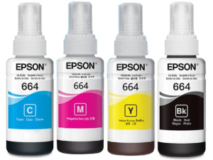 EPSON T664 Ink Bottle (L120, L121, L220, L310, L360, L380, L385, L405, L485, L565, L1300) - Zapcart Technology Qatar