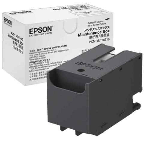 EPSON T671 Maintenance Box (WF-C5790/5290) - C13T671600 - Zapcart Technology Qatar