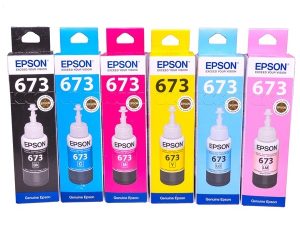 EPSON T673 Ink Bottle (L800, L805, L850, L1800) - Zapcart Technology Qatar