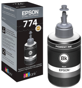 EPSON T7741 Ink Bottle Black (M100, M200 , L605 , L655, L1455) - Zapcart Technology Qatar