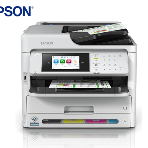 Epson WorkForce Pro WF-C5890 A4 Colour Multifunction Printer (Colour Print, Copy, Scan, Fax, 25ipm / 15ipm (duplex) / Ethernet, Wifi, Wifi Direct/ 4.3” LCD) - Zapcart Technology Qatar