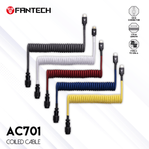 FANTECH (AC701) - COILED CABLE - Zapcart Technology Qatar