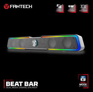 Fantech Bluetooth 5.3 Soundbar Dual mode RGB Lighting Gaming Speaker (GS305) - Zapcart Technology Qatar
