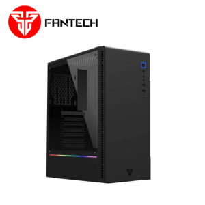 FANTECH - CG74 HEXA 3.0 USB PORT X 1, 2.0 USB PORT X 1 SIDE TEMPERED CLASS PC CASING - Zapcart Technology Qatar
