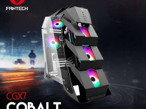 FANTECH - CG80 AERO MIDDLE TOWER CASE + 4 FAN-GRAY - Zapcart Technology Qatar