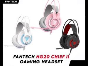 FANTECH Chief II HG20 RGB Headset with Microphone Gaming Headphones for PC & PS4 - Zapcart Technology Qatar