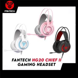 FANTECH Chief II HG20 RGB Headset with Microphone Gaming Headphones for PC & PS4 - Zapcart Technology Qatar