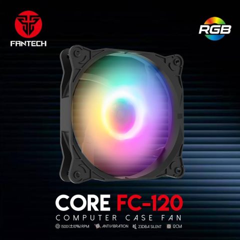 FANTECH CORE FC-120 CPU CASING FAN - Zapcart Technology Qatar