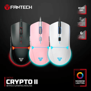 FANTECH CRYPTO II WIRED GAMING MOUSE - Zapcart Technology Qatar