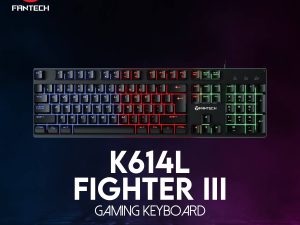 FANTECH Fighter III (K614L) Gaming Keyboard with 3 Backlit Mode, 26 Keys Anti Ghosting - Zapcart Technology Qatar