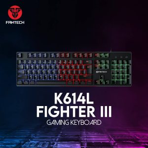 FANTECH Fighter III (K614L) Gaming Keyboard with 3 Backlit Mode, 26 Keys Anti Ghosting - Zapcart Technology Qatar