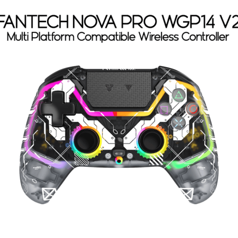 FANTECH Gaming Controller Nova Pro WGP14v2 with Wired & Wireless Connection, Multi Platform Compatible - Zapcart Technology Qatar