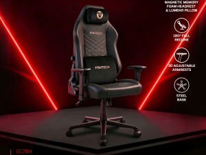 Fantech GC284 NEO ARC Gaming Chair (Magnetic memory foam headrest & lumbar pillow) - Zapcart Technology Qatar