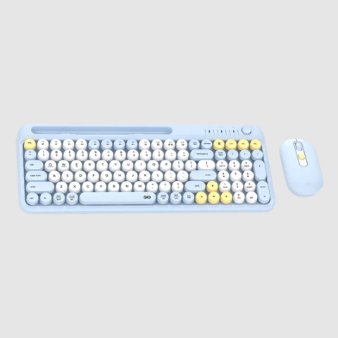 FANTECH GO MOCHI101 MULTI-DEVICE 105KEY WIRELESS COMBO 2 IN 1 (WK899) - Zapcart Technology Qatar