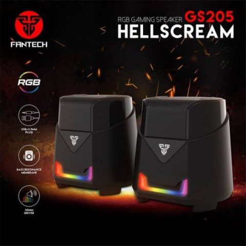 FANTECH GS205 HELLSCREAM Mobile RGB Gaming and Music Super Bass Speaker - Zapcart Technology Qatar