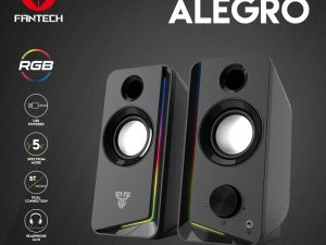 FANTECH GS302 Alegro RGB Gaming Speaker Dual Connection BT/3.5mm Audio Jack For PC Laptop Mobile Phone - Zapcart Technology Qatar
