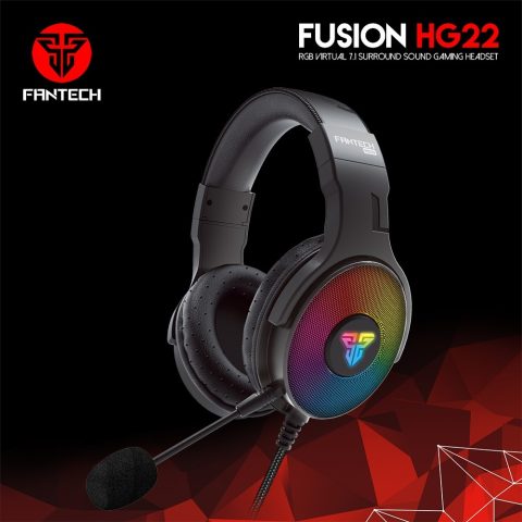 FANTECH HG22 VIRTUAL 7.1 SURROUND CAPTAIN GAMING HEADSET - Zapcart Technology Qatar