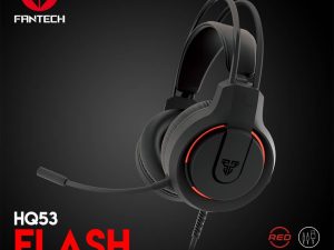 FANTECH HQ53 Flash Lightweight Wired Gaming Headset - Zapcart Technology Qatar