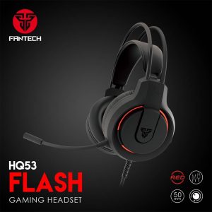 FANTECH HQ53 Flash Lightweight Wired Gaming Headset - Zapcart Technology Qatar