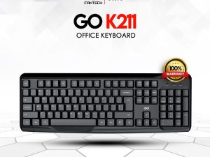 FANTECH K211 GO Office Keyboard with Comportable smooth typing Clear & Legible Keys - Zapcart Technology Qatar