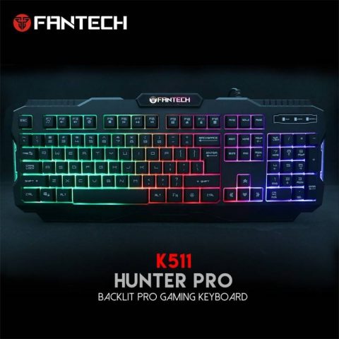 FANTECH - K511 HUNTER PRO BACKLIT GAMING KEYBOARD - Zapcart Technology Qatar