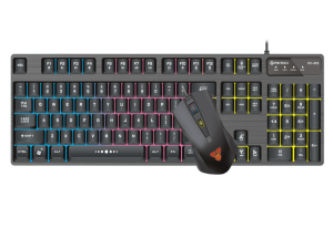 FANTECH KX-302S Major Gaming Keyboard and Mouse Combo (KB86BK) - Zapcart Technology Qatar
