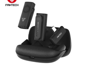 FANTECH LEVIOSA AIR Microphone Wireless Lavalier Type C Lightning Dual Mic - Zapcart Technology Qatar