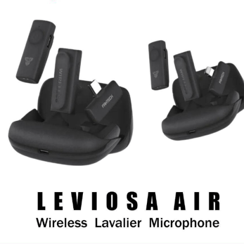 FANTECH LEVIOSA AIR Microphone Wireless Lavalier Type C Lightning Single Mic - Zapcart Technology Qatar