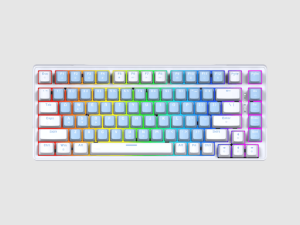 FANTECH (MK612-AME-BLUE WHITE)-ATOM 83 KEY WIRED GAMING KEYBOARD - Zapcart Technology Qatar