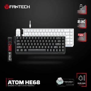 FANTECH MK811 ATOM HE68 Magnetic Switch Keyboard - Zapcart Technology Qatar