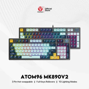 FANTECH MK890 V2 Atom 96 Hot swappable 3Pin Mechanical Keyboard - Zapcart Technology Qatar