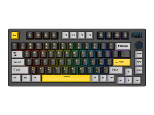 FANTECH (MK910 VIBE VIBRANT UTILITY)-MAXFIT 81 WIRELESS MECHANICAL KEYBOARD GATERON PRO V2 WITH BLUE SWITCH - Zapcart Technology Qatar