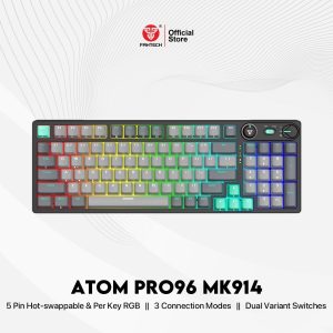 FANTECH-(MK914)ATOM PRO 96 KEY WIRELESS GAMING KEYBOARD - Zapcart Technology Qatar