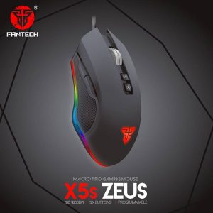 FANTECH Mouse Gaming X5sV2 ZEUS Running RGB Macro - Zapcart Technology Qatar