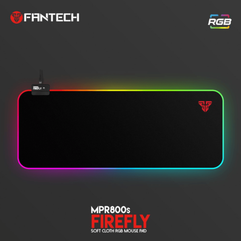 FANTECH - MPR800s Soft Cloth RGB Mousepad - Zapcart Technology Qatar