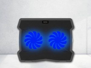 FANTECH NoteBook Cooler NC11, NC12, NC13 two fan suitable for 9-15.6 inch Laptop - Zapcart Technology Qatar