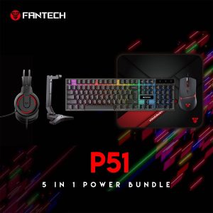 FANTECH P51 Gaming Combo 5 in 1 Power Bundle Set - Zapcart Technology Qatar