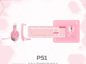 FANTECH (P51-PINK)-GAMING COMBO 5 IN 1 - Zapcart Technology Qatar