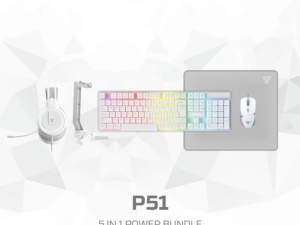 FANTECH (P51-WHITE)-GAMING COMBO 5 IN 1 - Zapcart Technology Qatar