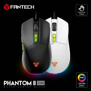 FANTECH PHANTOM II VX6 MACRO GAMING MOUSE - Zapcart Technology Qatar